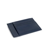 Portcard din piele naturala DiAmanti Juan Albastru Inchis H030